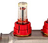 Коллектор 3 выхода ONDO с евроконусами, расходомерами, термоклапанами/ НЕРЖАВЕЙКА, фото 2