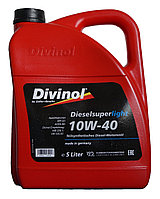 Моторное масло Divinol Dieselsuperlight 10W-40 (полусинтетическое моторное масло 10w40) 5 л.