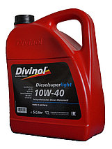 Моторное масло Divinol Dieselsuperlight 10W-40 (полусинтетическое моторное масло 10w40) 5 л., фото 3