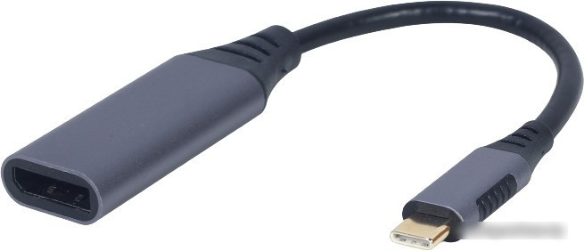 Кабель Cablexpert A-USB3C-DPF-01 USB Type-C - DisplayPort (0.15 м, фиолетовый) - фото 1 - id-p214636632