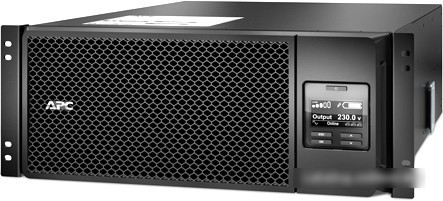 Источник бесперебойного питания APC Smart-UPS SRT 6000VA RM 230V (SRT6KRMXLI) - фото 1 - id-p214639014