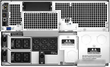 Источник бесперебойного питания APC Smart-UPS SRT 10000VA RM 230V (SRT10KRMXLI) - фото 2 - id-p214639015