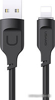 Кабель Usams US-SJ565 USB Type-A - Lightning SJ565USB01 (1.2 м, черный)