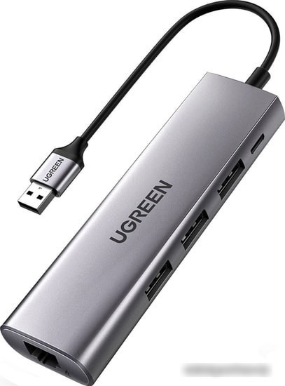 USB-хаб Ugreen CM266 60812 - фото 1 - id-p214634943