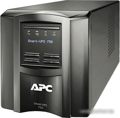 Источник бесперебойного питания APC Smart-UPS 750VA LCD 230V (SMT750I) - фото 1 - id-p214639051