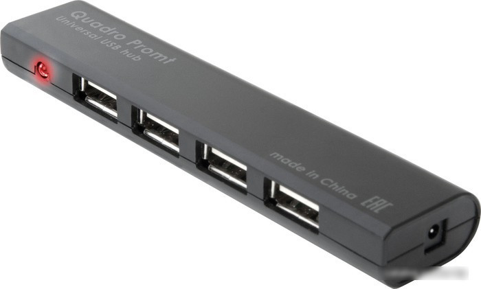 USB-хаб Defender Quadro Promt USB 2.0 [83200] - фото 2 - id-p214634967