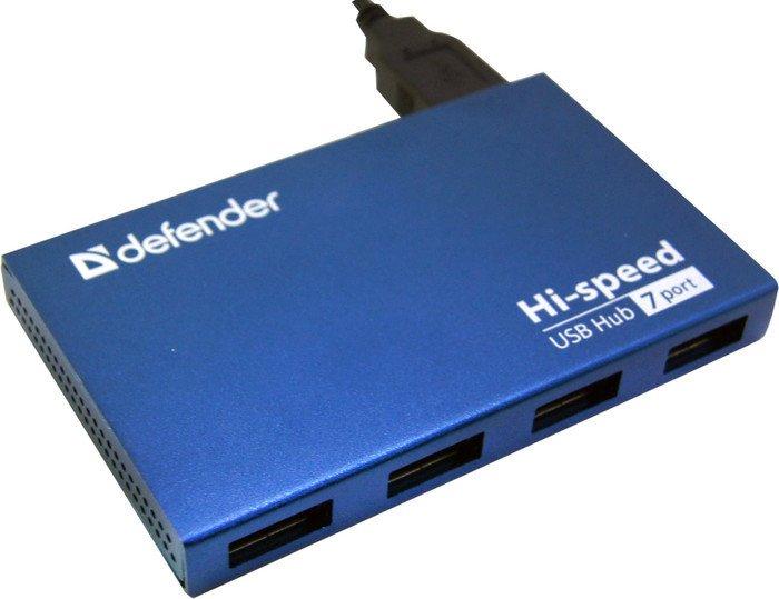 USB-хаб Defender Septima Slim (83505) - фото 3 - id-p214634970