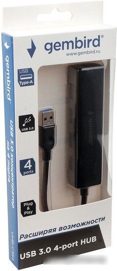 USB-хаб Gembird UHB-C354 - фото 3 - id-p214634984