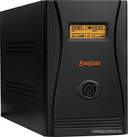 Источник бесперебойного питания ExeGate SpecialPro Smart LLB-1000.LCD.AVR.C13.RJ.USB