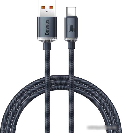 Кабель Baseus CAJY000401 USB Type-A - USB Type-C (1.2 м, черный) - фото 1 - id-p214636922
