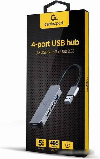 USB-хаб Cablexpert UHB-U3P1U2P3-01 - фото 2 - id-p214635032