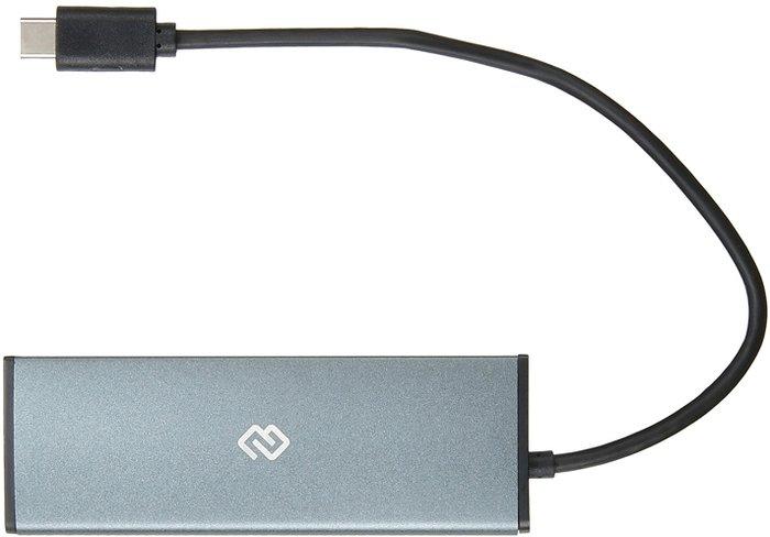 USB-хаб Digma HUB-4U3.0-UC-G - фото 3 - id-p214635037