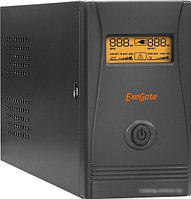 Источник бесперебойного питания ExeGate Power Smart ULB-850.LCD.AVR.EURO.RJ.USB