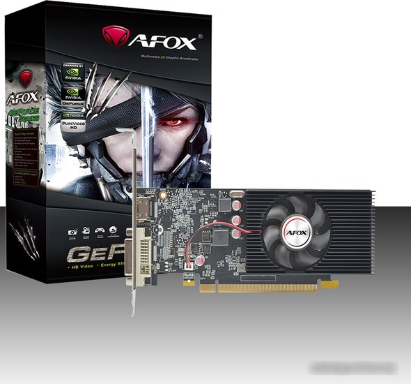 Видеокарта AFOX GeForce GT 1030 2GB GDDR5 AF1030-2048D5L7 - фото 2 - id-p214645369