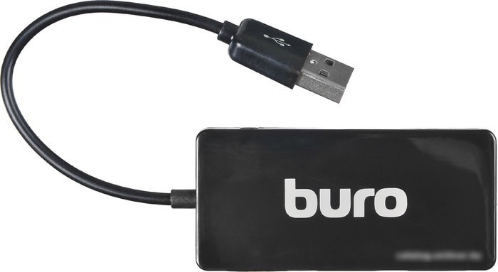 USB-хаб Buro BU-HUB4-U2.0-Slim - фото 2 - id-p214635082
