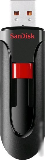 USB Flash SanDisk Cruzer Glide 64GB Black [SDCZ600-064G-G35] - фото 1 - id-p214644373