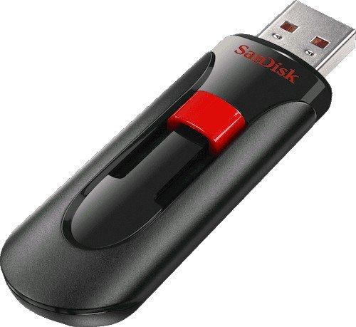 USB Flash SanDisk Cruzer Glide 64GB Black [SDCZ600-064G-G35] - фото 3 - id-p214644373