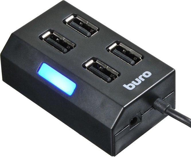USB-хаб Buro BU-HUB4-U2.0 - фото 4 - id-p214635083