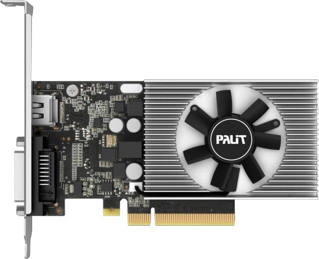 Видеокарта Palit GeForce GT 1030 2GB DDR4 - фото 1 - id-p214645382