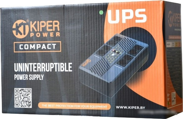 Источник бесперебойного питания Kiper Power Compact 800 - фото 2 - id-p214639193