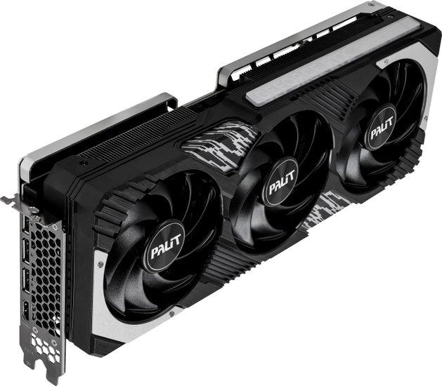 Видеокарта Palit GeForce RTX 4070 GamingPro OC NED4070H19K9-1043A - фото 1 - id-p214645396