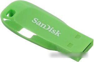 USB Flash SanDisk Cruzer Blade 64GB (зеленый) [SDCZ50C-064G-B35GE] - фото 4 - id-p214644397
