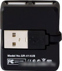 USB-хаб Ginzzu GR-414UB - фото 3 - id-p214635103