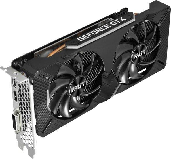 Видеокарта Palit GeForce GTX 1660 Ti Dual 6GB GDDR6 NE6166T018J9-1160C - фото 2 - id-p214645400