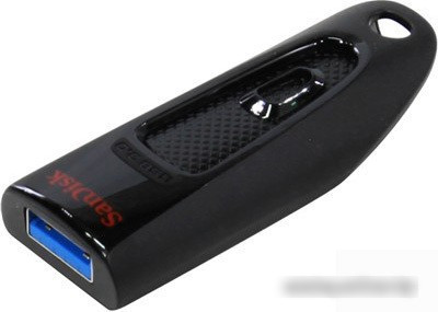 USB Flash SanDisk Ultra USB 3.0 Black 128GB (SDCZ48-128G-U46) - фото 3 - id-p214644416