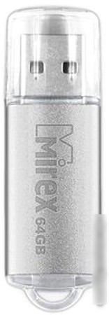 USB Flash Mirex Unit Silver 64GB [13600-FMUUSI64] - фото 1 - id-p214644426