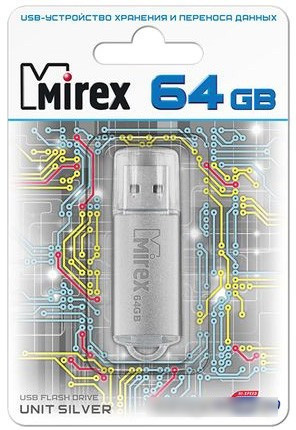 USB Flash Mirex Unit Silver 64GB [13600-FMUUSI64] - фото 3 - id-p214644426