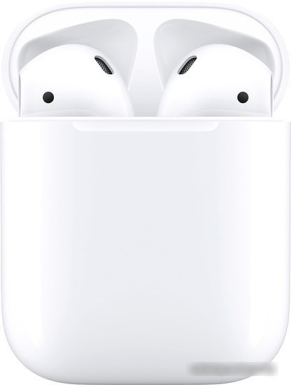 Наушники Apple AirPods 2 в зарядном футляре - фото 2 - id-p214641720