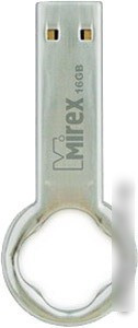 USB Flash Mirex ROUND KEY 16GB (13600-DVRROK16) - фото 1 - id-p214644448