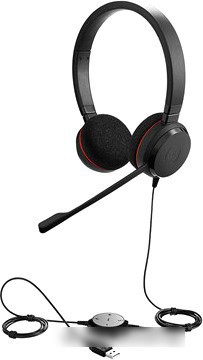 Наушники Jabra EVOLVE 20 UC Stereo - фото 3 - id-p214643354