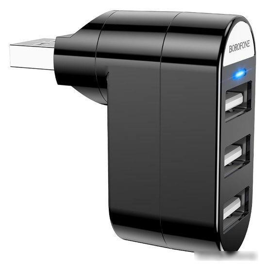 USB-хаб Borofone DH3 - фото 4 - id-p214635151