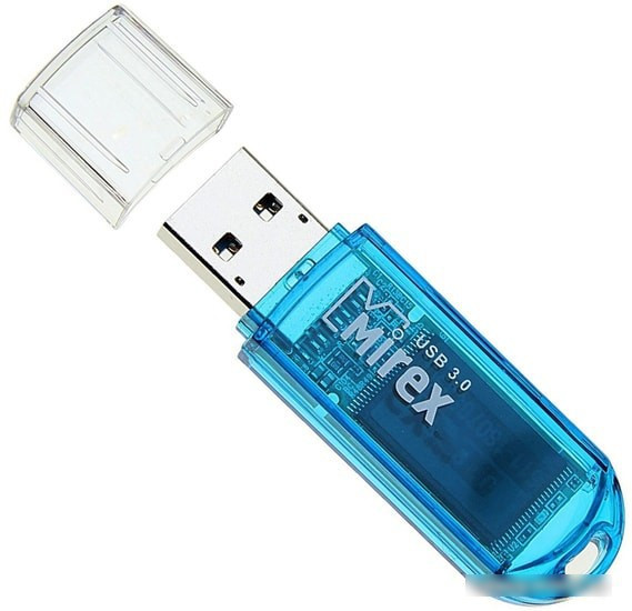 USB Flash Mirex Elf USB 3.0 128GB (синий) - фото 3 - id-p214644463