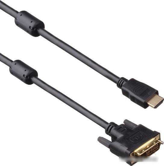 Кабель ExeGate HDMI-DVI Dual Link (19M-25M) 1.8м - фото 1 - id-p214636165