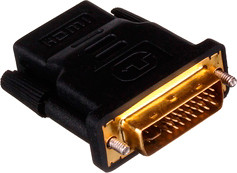 Адаптер ExeGate DVI-D - HDMI (25M-19F) [EX191105RUS] - фото 1 - id-p214636171