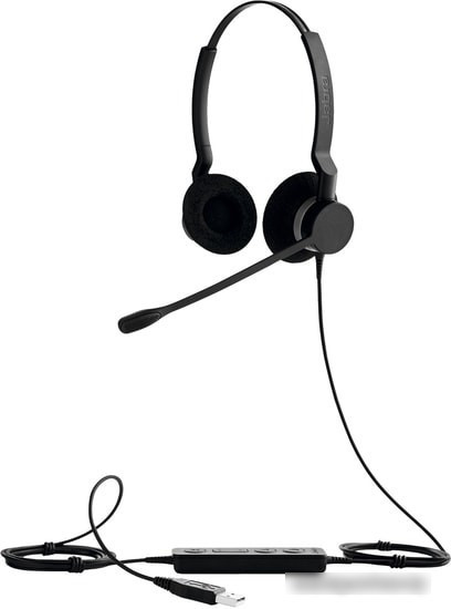 Наушники Jabra Biz 2300 USB MS Duo - фото 4 - id-p214643363