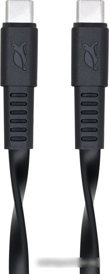 Кабель Rivacase Type-C Type-C PS6005 BK12 (1.2 м, черный) - фото 2 - id-p214636184