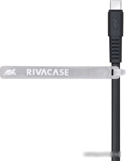 Кабель Rivacase Type-C Type-C PS6005 BK12 (1.2 м, черный) - фото 3 - id-p214636184