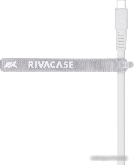 Кабель Rivacase Type-C Type-C PS6005 WT12 (1.2 м, белый) - фото 3 - id-p214636185