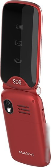 Мобильный телефон Maxvi E6 (красный) - фото 5 - id-p214649650