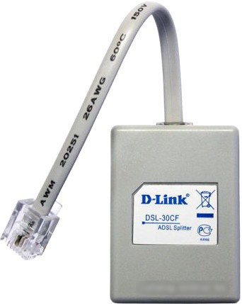 ADSL сплиттер D-Link DSL-30CF/RS - фото 1 - id-p214635203