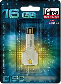 USB Flash Mirex CORNER KEY 16GB (13600-DVRCOK16) - фото 2 - id-p214644506
