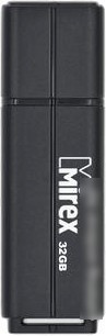 USB Flash Mirex Color Blade Line 16GB (черный) [13600-FMULBK16] - фото 1 - id-p214644509