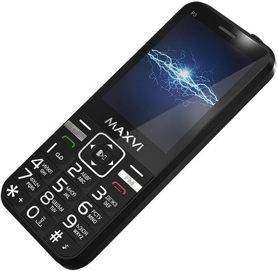 Мобильный телефон Maxvi P3 (черный) - фото 5 - id-p214649674