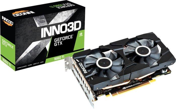 Видеокарта Inno3D GeForce GTX 1660 Ti Twin X2 6GB GDDR6 N166T2-06D6-1710VA15 - фото 3 - id-p214645517