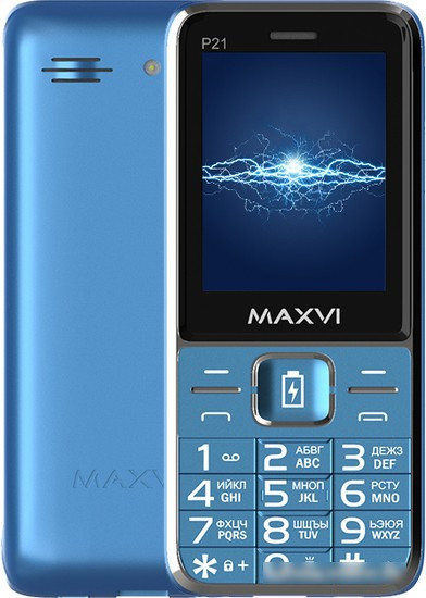 Кнопочный телефон Maxvi P21 (маренго) - фото 1 - id-p214649683