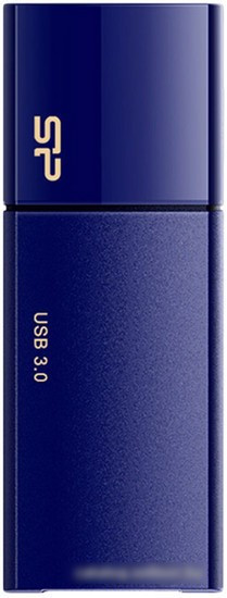 USB Flash Silicon-Power Blaze B05 Blue 64GB (SP064GBUF3B05V1D) - фото 1 - id-p214644556